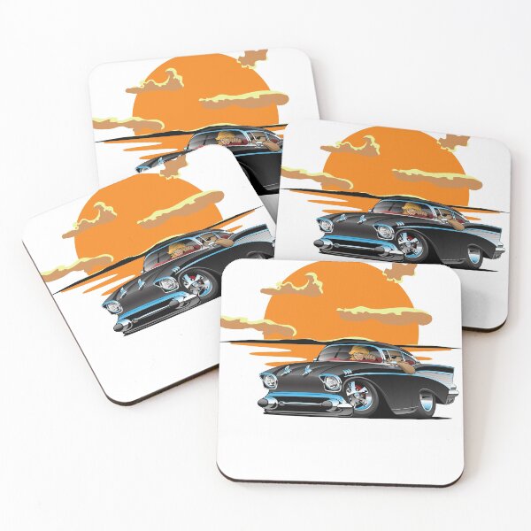 Item preview, 1957 Chevy Belair 210, Chevrolet Hot Rod Vintage Classic Car designed and sold by Carlostshirts.