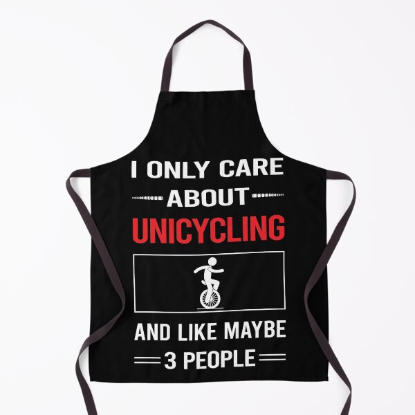 Item preview, Funny Warning Unicycling Unicycle Unicyclist designed and sold by FifineCroteau.