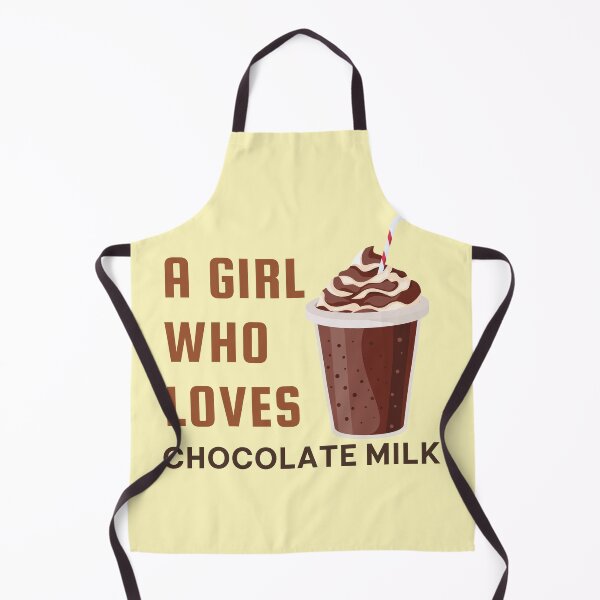 Item preview, A girl who loves chocolate milk designed and sold by Anjestic Studio.