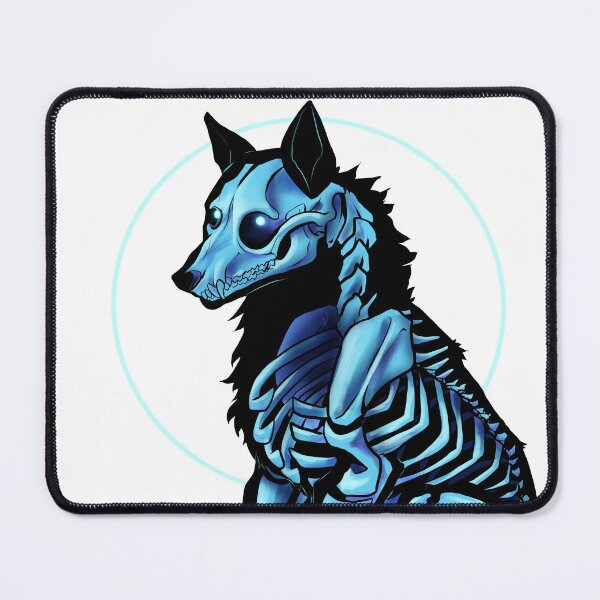 Item preview, Wolf skeleton silhouette designed and sold by ZoruCreations.