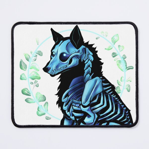 Item preview, Wolf skeleton silhouette designed and sold by ZoruCreations.