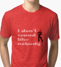 The Hillbilly Cat from Memphis Tri-blend T-Shirt