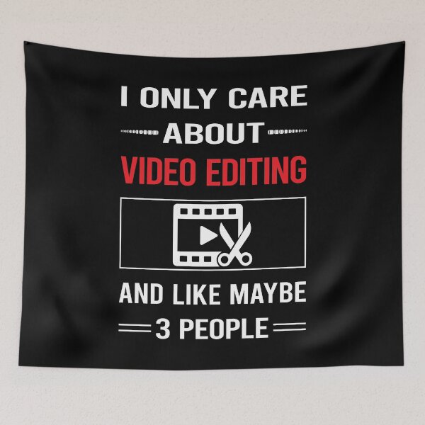 Item preview, Funny Warning Video Editing Editor designed and sold by FifineCroteau.