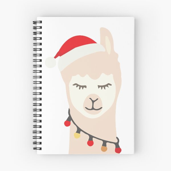 Item preview, Christmas Llama designed and sold by CrazyNerdAlert.