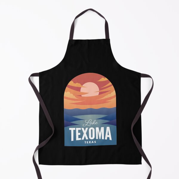 Artikelvorschau, Lake Texoma TX Retro Sunset entworfen und verkauft von HalpinDesign.