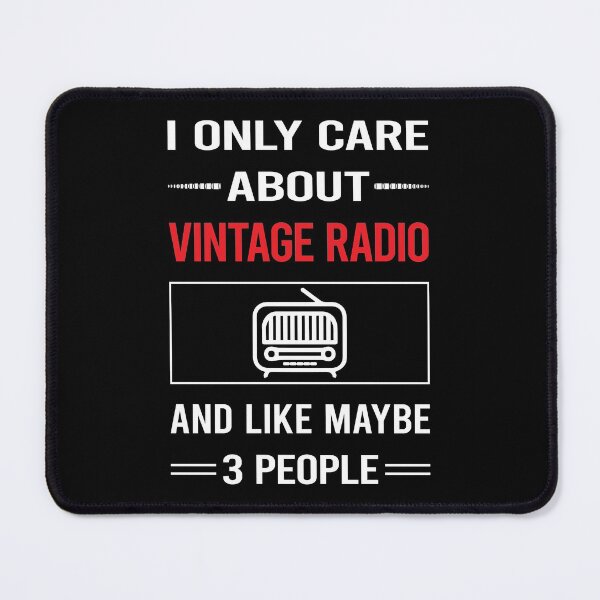 Item preview, Funny Warning Vintage Radio designed and sold by FifineCroteau.