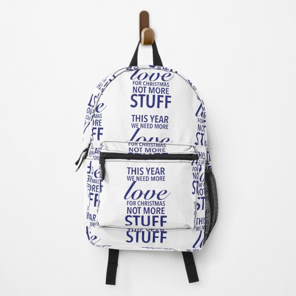 Item preview, This year we need more love for Christmas, not more stuff - Motivational Slogan designed and sold by Delandor.