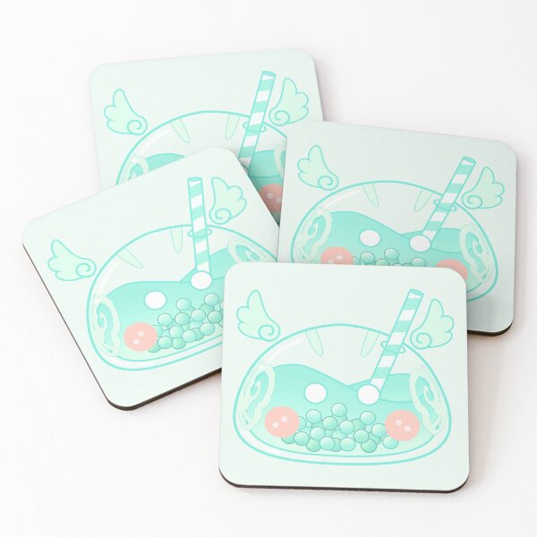 Item preview, Genshin Impact Slime Anemo Boba designed and sold by moonquarius.