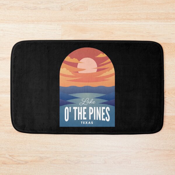 Item preview, Lake O' the Pines TX Retro Sunset designed and sold by HalpinDesign.
