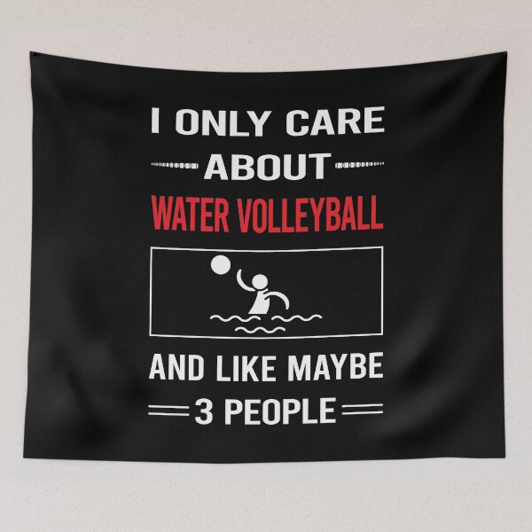 Item preview, Funny Warning Water Volleyball designed and sold by FifineCroteau.