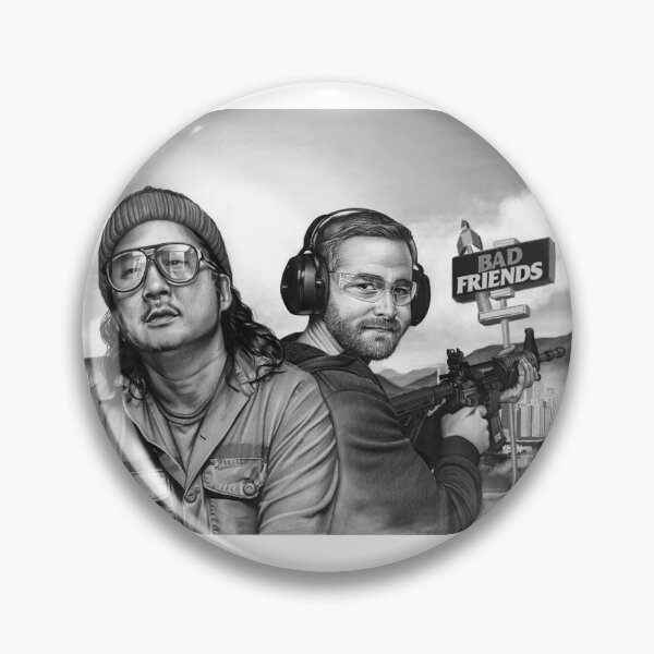 Item preview, Bad Friends Podcast designed and sold by HANDMEDOWN-.