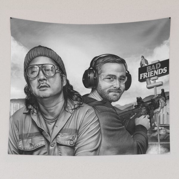 Item preview, Bad Friends Podcast designed and sold by HANDMEDOWN-.