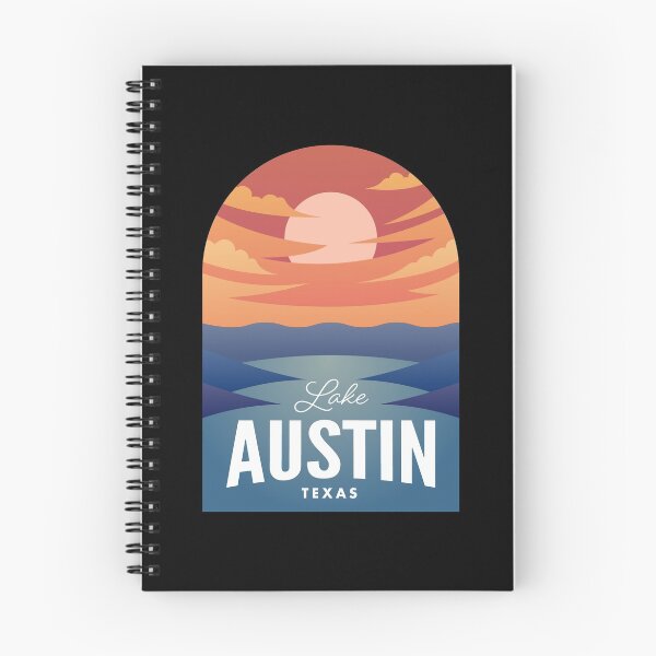 Item preview, Lake Austin TX Retro Sunset designed and sold by HalpinDesign.