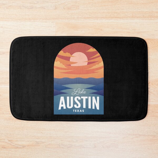Artikelvorschau, Lake Austin TX Retro Sunset entworfen und verkauft von HalpinDesign.