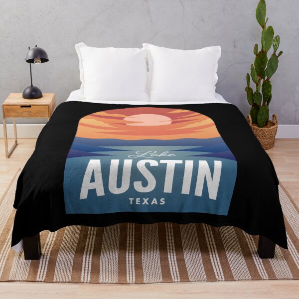 Artikelvorschau, Lake Austin TX Retro Sunset entworfen und verkauft von HalpinDesign.