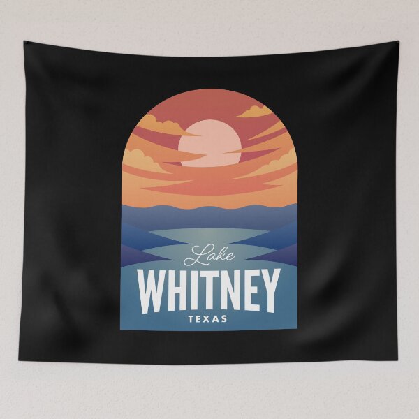 Artikelvorschau, Lake Whitney TX Retro Sunset entworfen und verkauft von HalpinDesign.