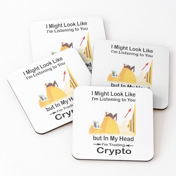 Item preview, I Might Look Like I'm Listening to You but In My Head I'm Trading Crypto designed and sold by boyastore.