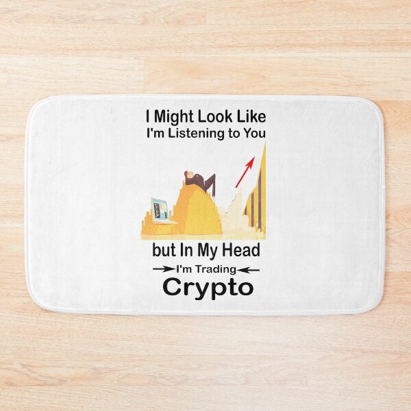 Item preview, I Might Look Like I'm Listening to You but In My Head I'm Trading Crypto designed and sold by boyastore.