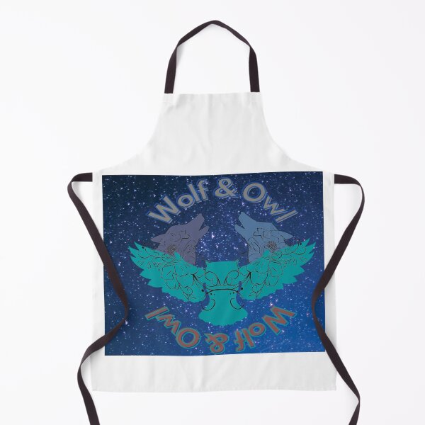 Item preview, wolf and owl - floral designed and sold by Kinkalow.
