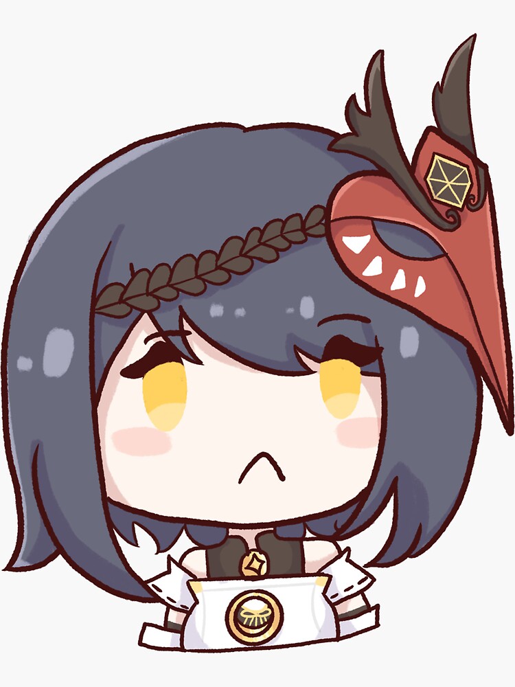 sara genshin chibi