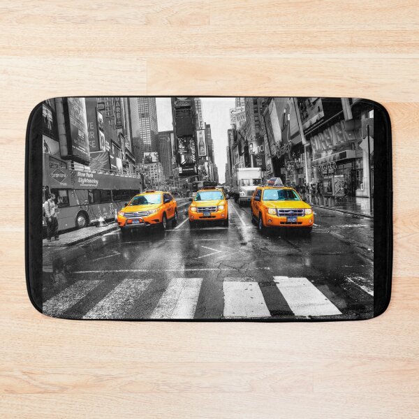 Item preview, Yellow Taxi Cabs Times Square New York City designed and sold by Paul Thompson Photography.