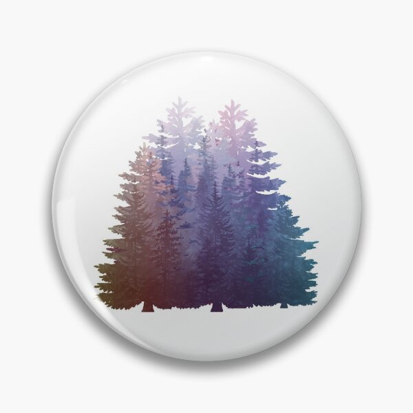 Item preview, My Misty Secret Forest Pine Trees  designed and sold by maryedenoa.