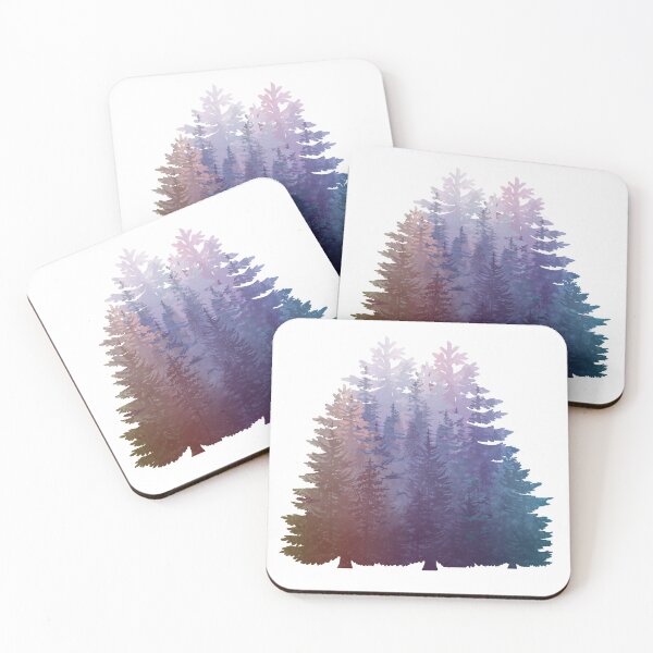 Item preview, My Misty Secret Forest Pine Trees  designed and sold by maryedenoa.