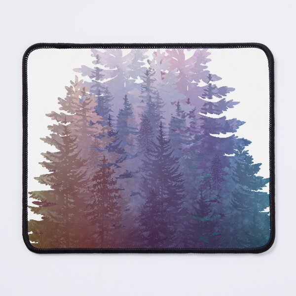 Item preview, My Misty Secret Forest Pine Trees designed and sold by maryedenoa.