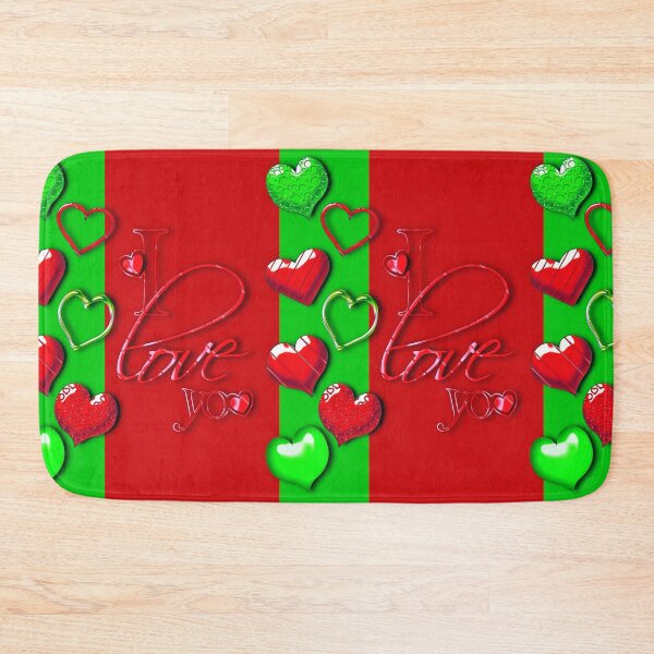 Item preview,  I love you - Shiny hearts designed and sold by Yamy Morrell Art and Design.