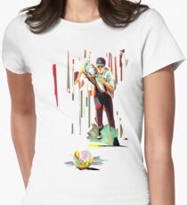 Der Showdown Tailliertes T-Shirt