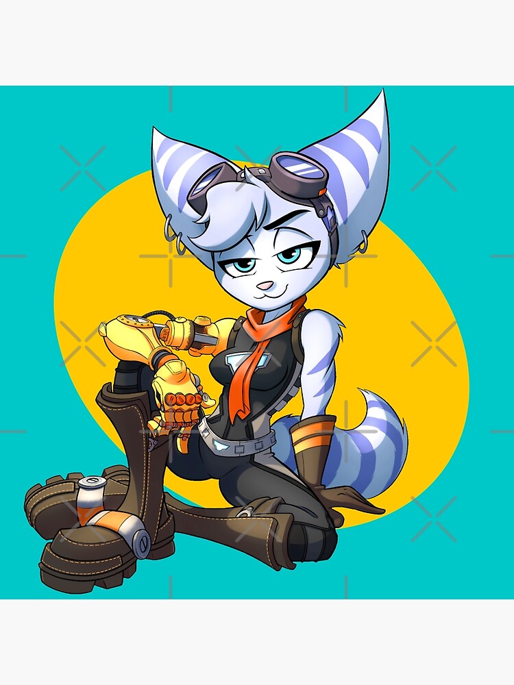 Rivet Ratchet & Clank ~ Rift Apart (Fannan Vector) Sticker for Sale by  slu1