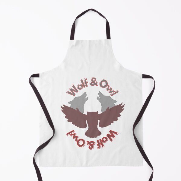 Item preview, wolf and owl - word art designed and sold by Kinkalow.
