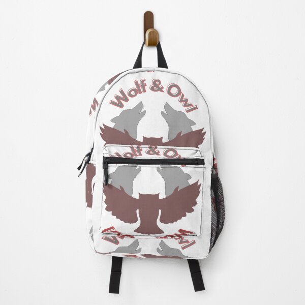Item preview, wolf and owl - word art designed and sold by Kinkalow.