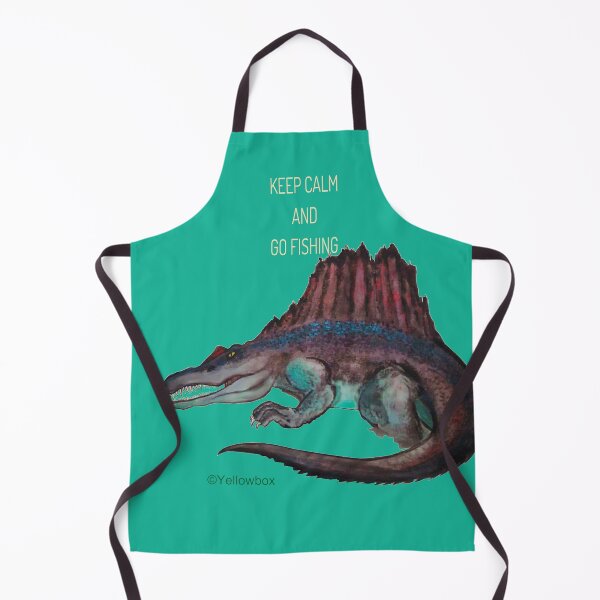 Item preview, Keep Calm And Go Fishing - Yellowbox ink painting designed and sold by twyellowbox.