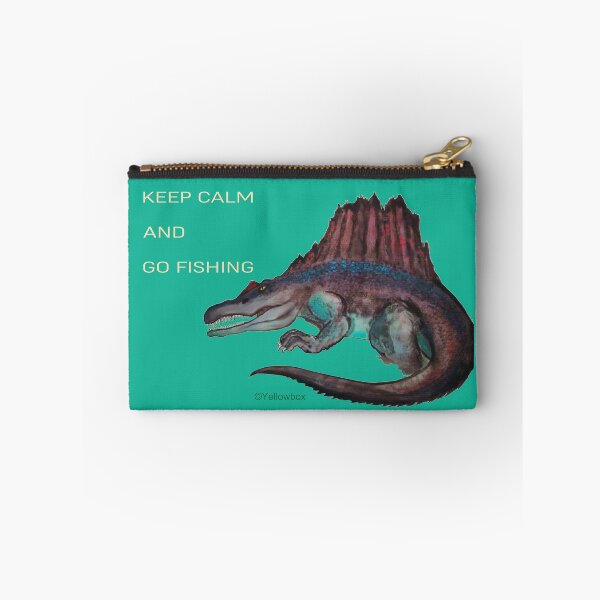 Item preview, Keep Calm And Go Fishing - Yellowbox ink painting designed and sold by twyellowbox.