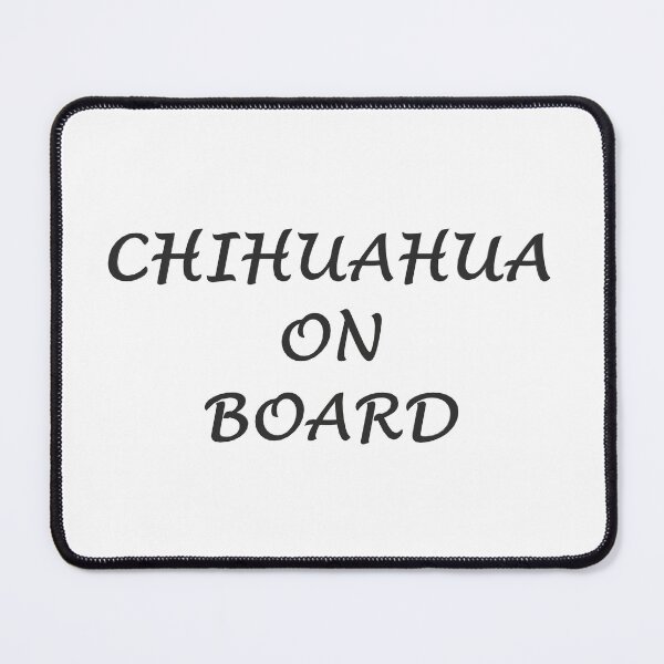 Item preview, chihuahua on board designed and sold by superchele.