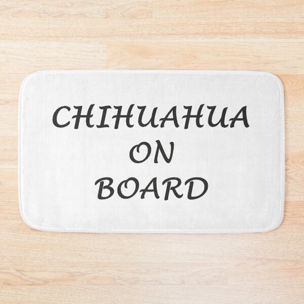 Item preview, chihuahua on board designed and sold by superchele.
