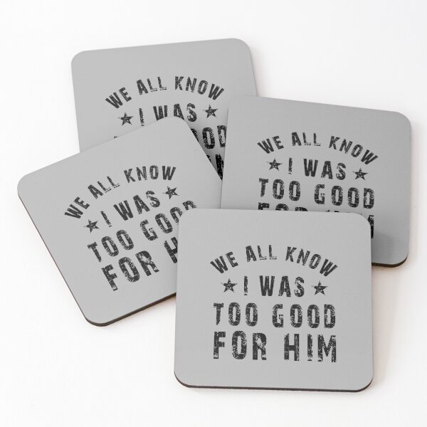 Item preview, funny finally Divorced, we all know I was too good for him , Divorcee Party Just Divorced AF, Divorce Announcement, Feminist designed and sold by joygift369.