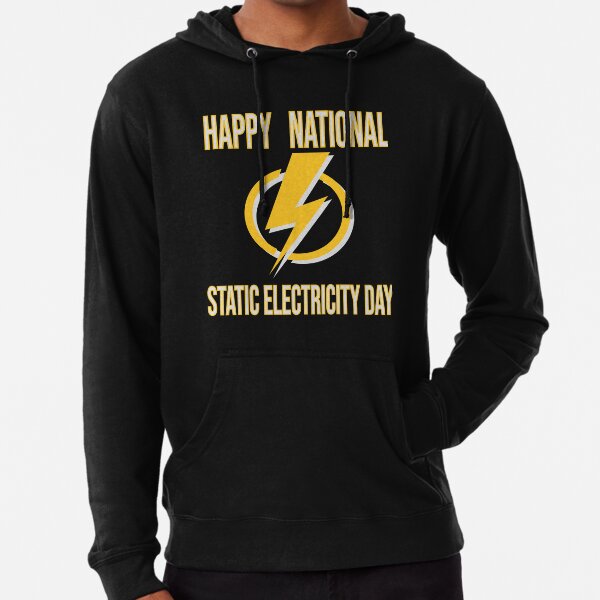 Static hot sale shock hoodie