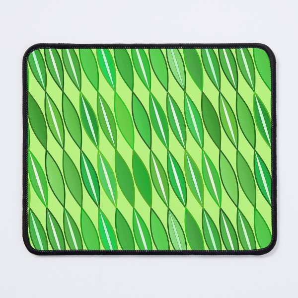 Item preview, Mid-Century Modern Leaves, Lime and Emerald Green designed and sold by Marymarice.