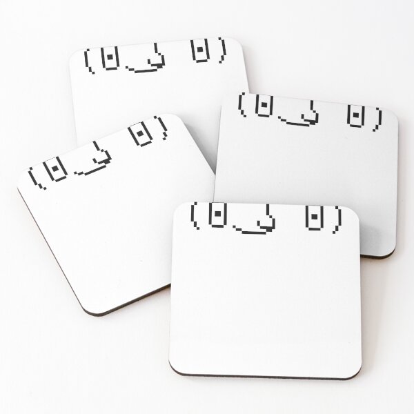 Item preview, (ʘ ͜ʖ ʘ) Lenny Face Big eyes kaomoji designed and sold by CodingStore  ★★★★★.