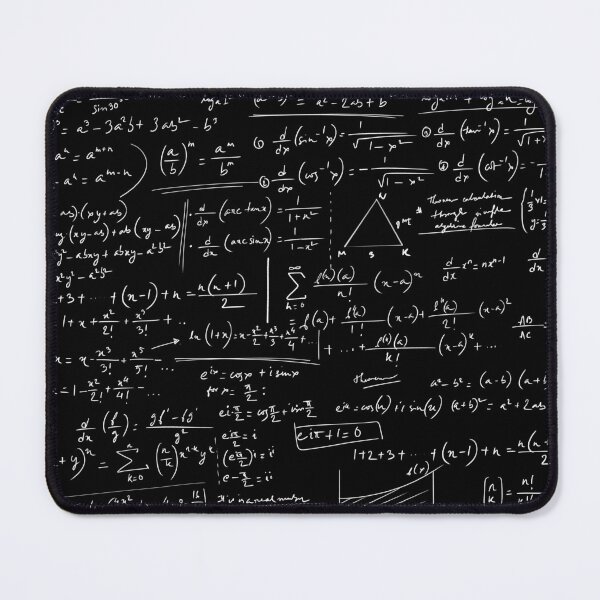 Item preview, MATHEMATICS ALGEBRA TRIGONOMETRY FORMULA EQUATIONS PATTERN designed and sold by SatraDesign.