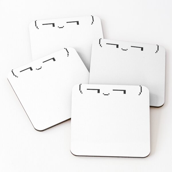 Item preview, (￢‿￢ ) Smirking face kaomoji designed and sold by CodingStore  ★★★★★.
