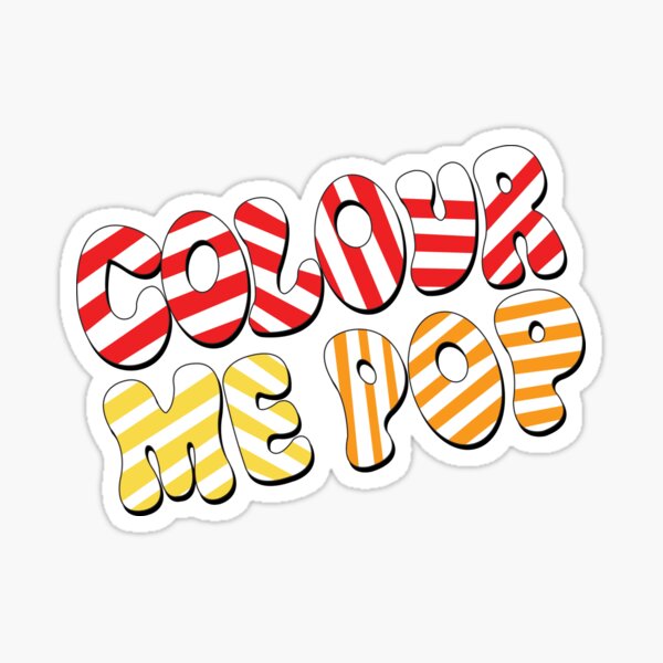 Colour Me Pop c Television Show Groovy Sticker For Sale By Iconicrocknroll Redbubble Colour Me Pop c Television Show Groovy Sticker For Sale By Iconicrocknroll Redbubble