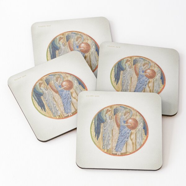 Item preview, Golden Gate Sir Edward Burne Jones painting designed and sold by UsedToBeStatue.