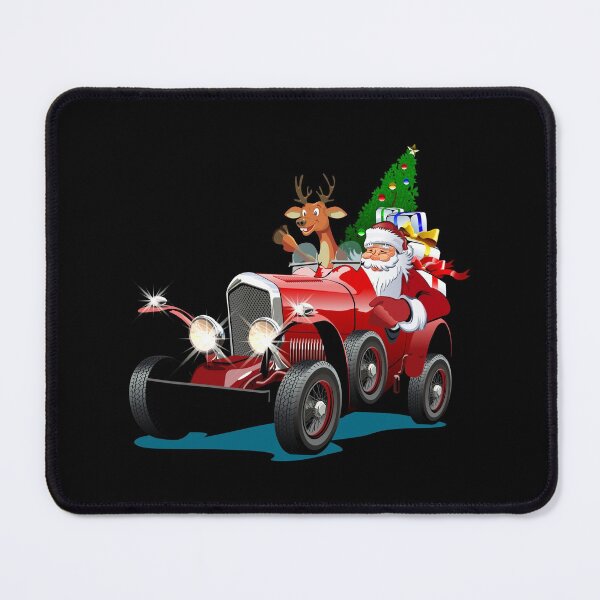 Item preview, ugly christmas sweater car truck oldtimer red designed and sold by leoshe.