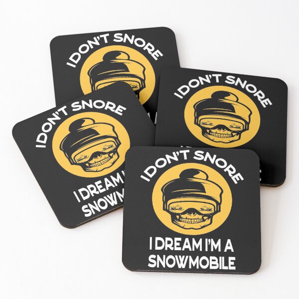 Item preview,  i don't snore i dream i'm a snowmobile designed and sold by Yanbus.