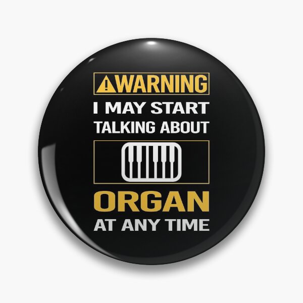 Item preview, Funny Warning Organ Organist designed and sold by FulviaContreras.