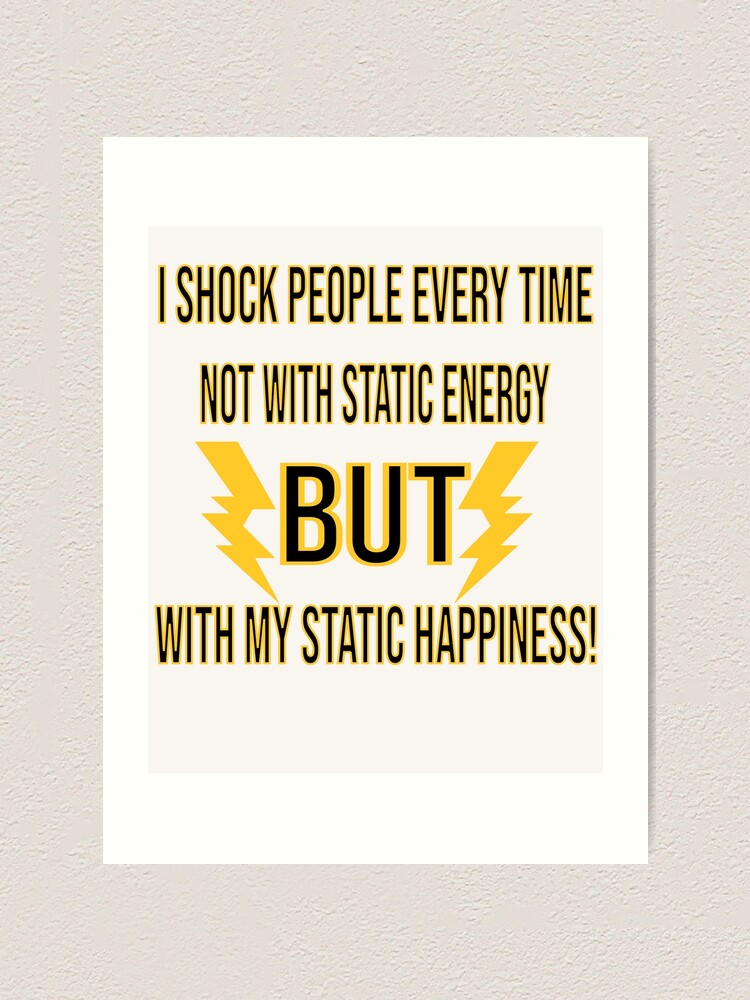 "Funny Static electricity day quotes 9th January Electric National Day