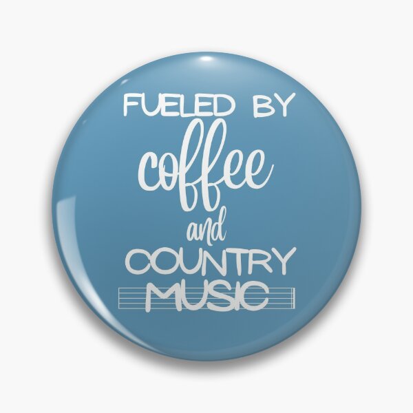 Item preview, Fueled by coffee and country music designed and sold by Hoffman-Design.